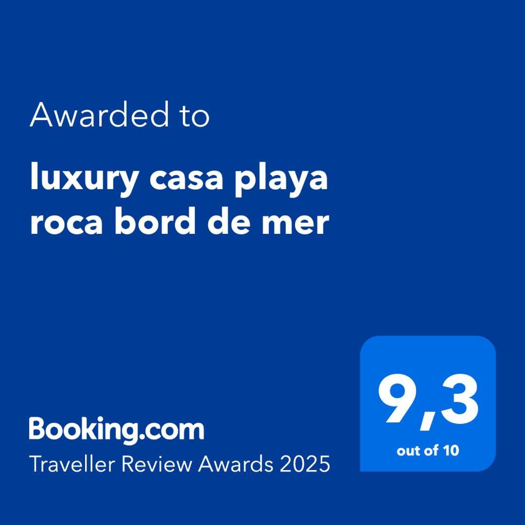 Luxury Casa Playa Roca Bord De Mer Costa Teguise Exteriör bild