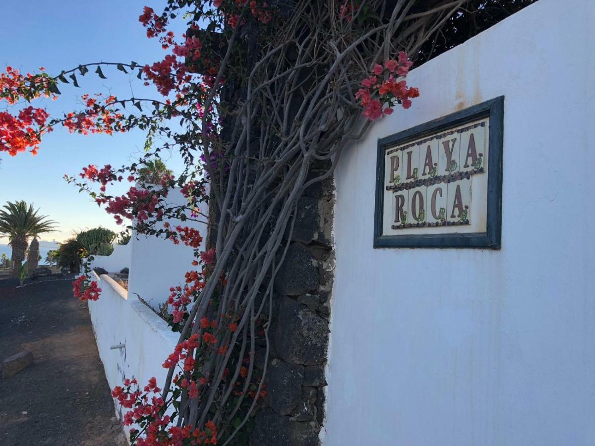 Luxury Casa Playa Roca Bord De Mer Costa Teguise Exteriör bild