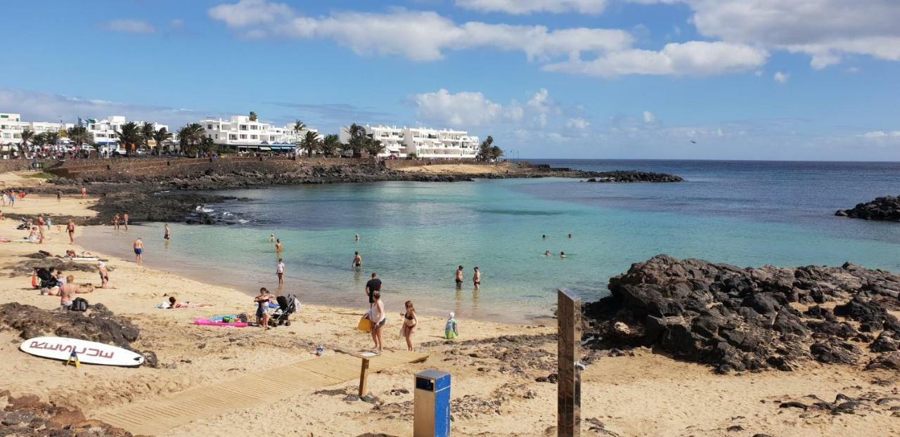 Luxury Casa Playa Roca Bord De Mer Costa Teguise Exteriör bild